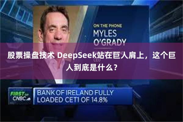 股票操盘技术 DeepSeek站在巨人肩上，这个巨人到底是什么？